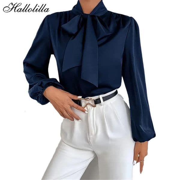 Fashion Casual Elegant Streetwear Blouse Tees Autumn Shirts for Women Clothes Y2k Top Harajuku Vintage Women Clothing T-shirts 241127