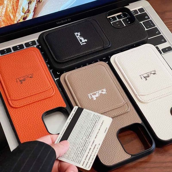 Designer Cell Phone Case for IPhone 14 Pro Max 13 12 11 15 15pro 15promax 15plus Fitted Cases Fashion Phones Cover with Card Holder