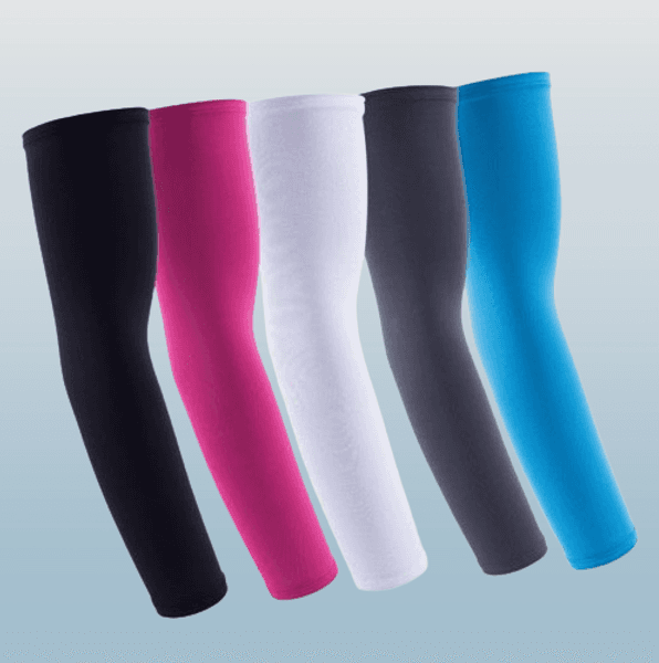 Cycling Arm Sleeves UV Sun Protection Cover for Sports Golf Fishing Running Elbow Arm Warmers Bicycle Fitness Arm Guard Women Men