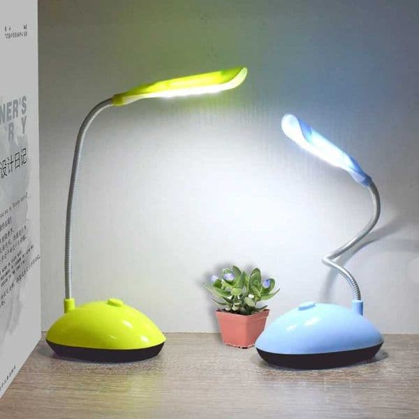 Mini LED Lamp 360 Degree Rotating Eye Protecting Desk Lamp Portable Dormitory Reading Light Bedside Table Decorative Lamp Z241130