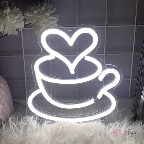 Coffee Neon Led Sign Coffee Shop Room Decor For Pantry Cafe Desk Neon Lights USB Cafe Pantry Decoration Desk Lamps Signs Z241130