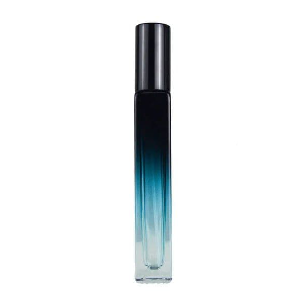 Perfume Bottle Square Glass Spray Bottle Travel Portable Sample Fragrance 5ml/10ml Gradient Color Atomizer Refillable Container