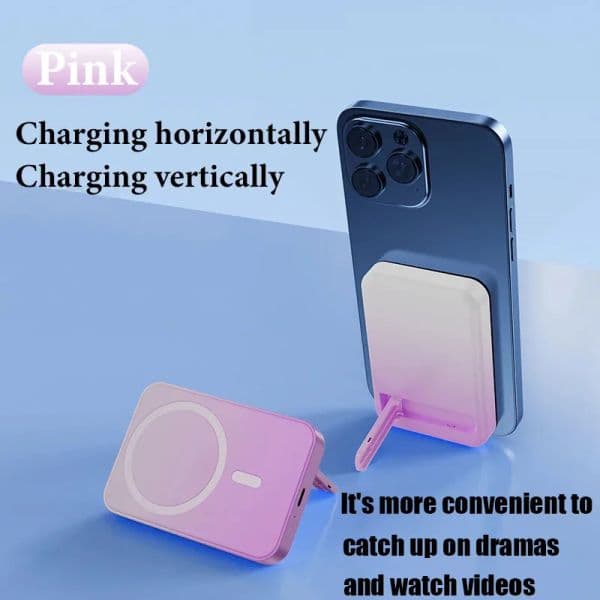 New 1:1 Magsafe Magnetic Wireless Portable Power Bank External for Iphone 15 14 13 12Pro Max Backup Battery