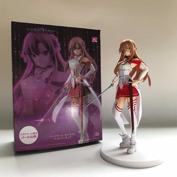 Anime Sword God domain Knights of the Blood League Asna Jingpeng hand doll model decoration PVC Action Figure Model Toy Doll