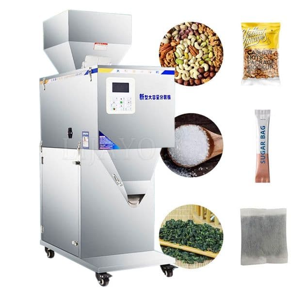 Quantitative Weighing Dispensing Machine For Granule Powder Rice Cereals Hardware Screw Coffee Bean Powder