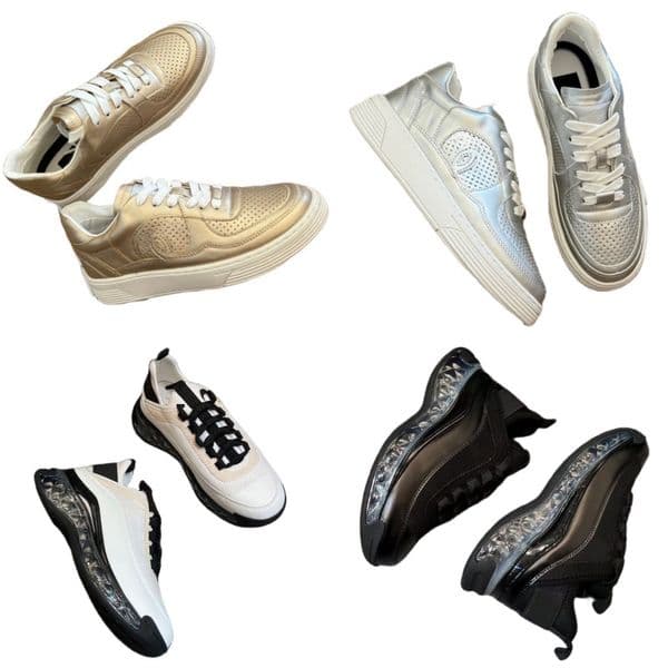 Slippers classic women's casual shoes new fashion designer shoes top leather platform shoes flat heel sneakers jelly color shoes round toe shoes rubber bottom lace up