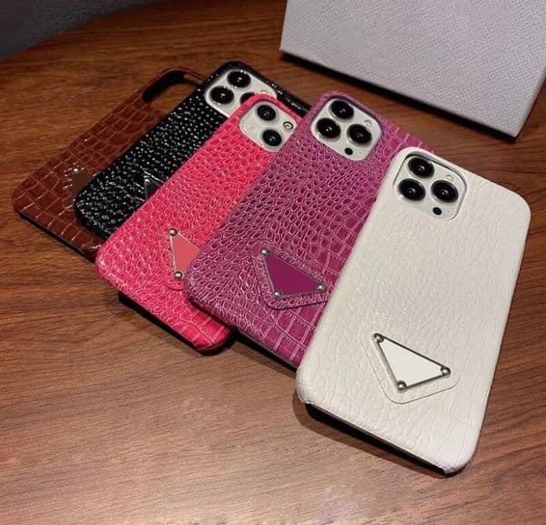 iPhone 15 Pro Max Case Designer Phone Cases for Apple 14 13 12 11 procase 15 Plus Luxury PU Faux Crocodile Leather Mobile Cell Back Bumper Covers Fundas