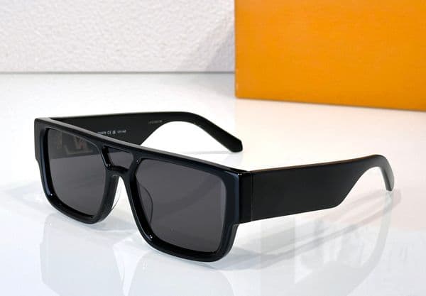 Fashion popular designer 2086 mens women sunglasses classic acetate square shape wide legs glasses summer trendy versatile style UV400 protection come with case