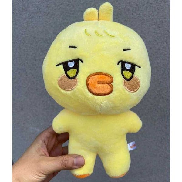 New Christmas Gift Keychains Hot Kpop ATEEZ Seonghwa Hongjoong Plush Cartoon Yunho Yeosang San Mingi Wooyoung Jongho 30CM Fan Collection Gift G240529