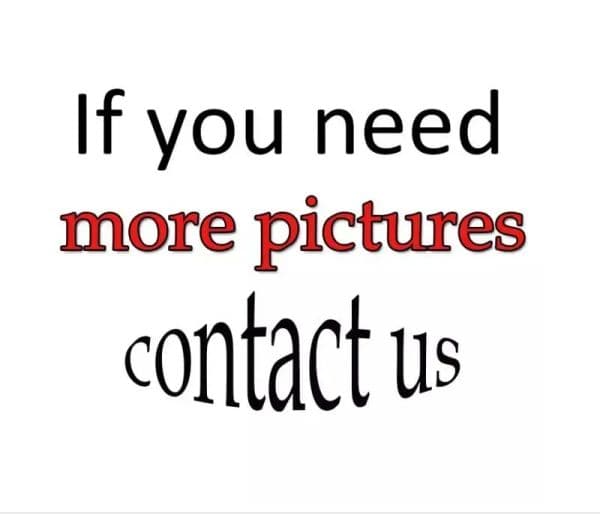 Please send photos and measurements for any items required