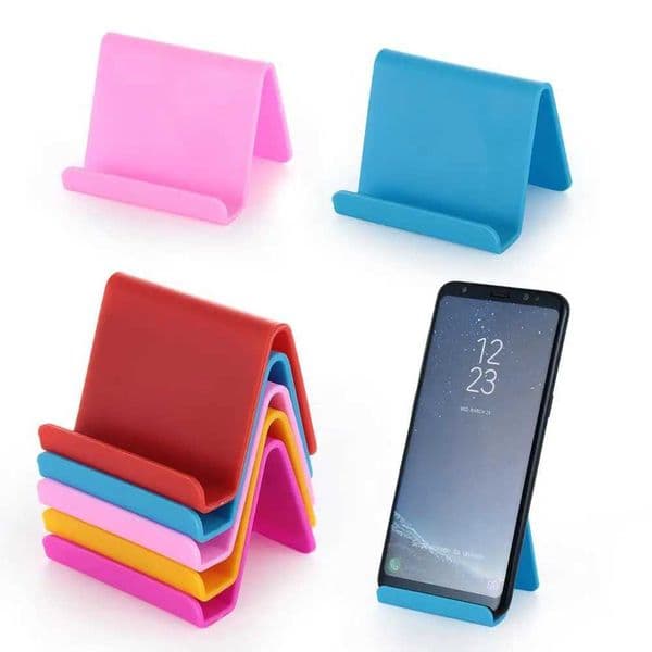 Candy Color Universal Mini Smart Phone Table Desk Mount Stand Phone Holder Bracket for Cell Mobile Phone Tablets Lazy Bracket S2641