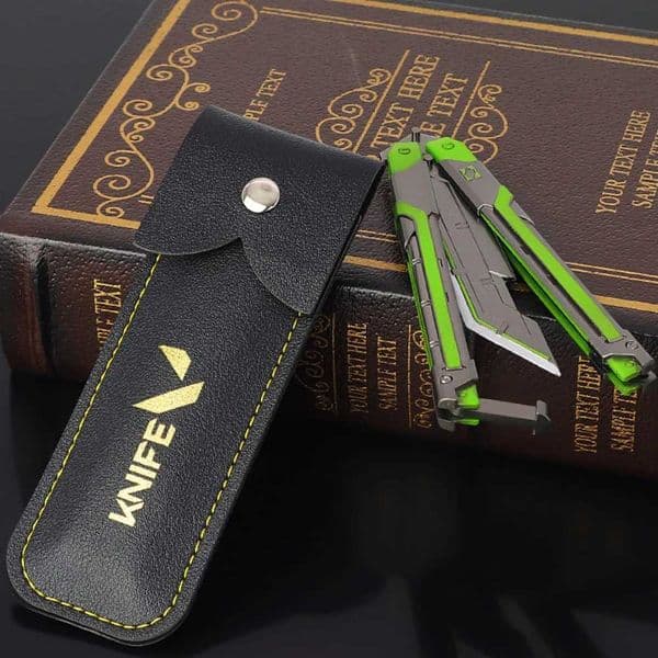 2026 New New Novelty Games 21Cm Toy Alloy Model Valorant Game Peripheral Rgx-11Z-Pro Butterfly Knife Fluorescent Blade T240607 Toy zwj