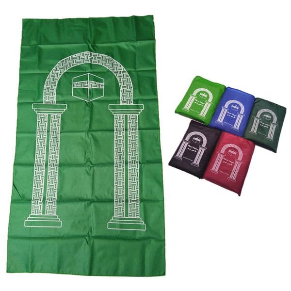Portable Muslim Prayer Carpets Braided Mat Outdoors Portable Travel Pocket Rug Rectangular Waterproof Carpet