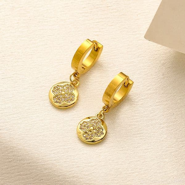 Designer Earrings Brand Letter Gold Fashion Earring Jewelry Women Accessories Mixed Style