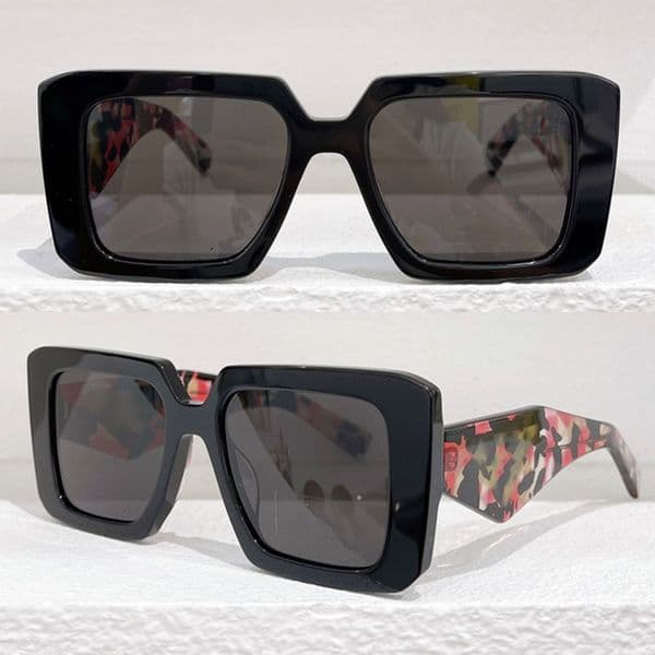 DESIGNERS Square Sunglasses Womens Mens Acetate Oversized Frame Luxury sunglasses 23Y Radiation Protection UV400 Fashion Glasses