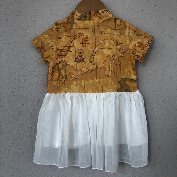 New childrens Summer Chiffon One-piece-dress baby KIDS Girls classic clothing Formal Gowns Childrens School Dress Girl's Cap Sleeve Dresses