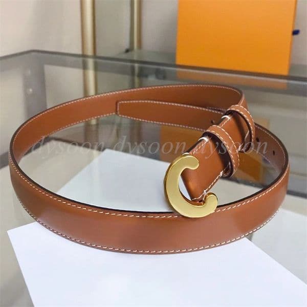 Top Quality Women Belts Width 1.8cm and 2.5cm Length 90cm-120cm Gold Buckle Female Belts 17178