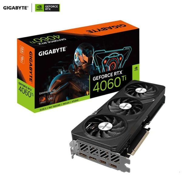 GIGABYTE GeForce RTX4060 Ti GAMING OC 8G Graphics Card 128 bit GDDR6 Desktop GPU RTX 4060 Ti GAMING OC 8G Video Graphic Card