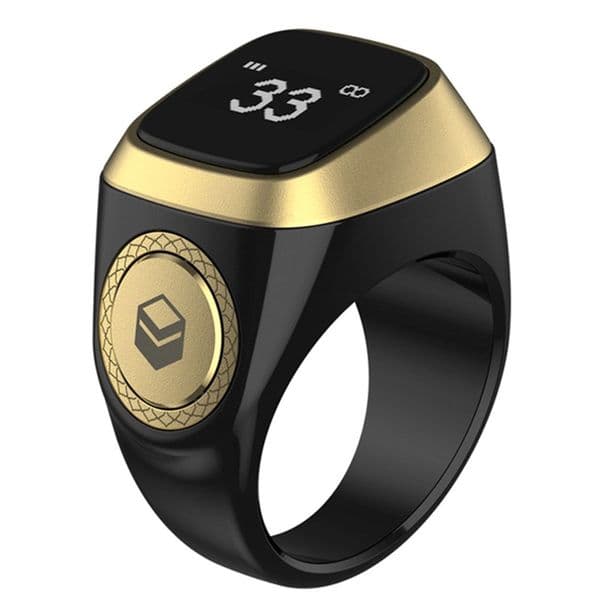 smart ring tasbeeh counter with iqibla onlineal fr AZAN CLOK