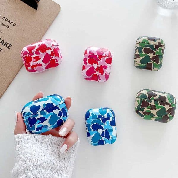 Army Camouflage Earphone Cases For AirPods 1 2 Pro Case Hard PC Cute Camo Headset argBox Cover accessories for Air Pods 3 J260423