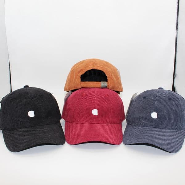 Corduroy Designer Hat Ball Cap Tooling Hard Top Baseball Cap Summer Womens And Mens Head Surround Head Show Face Small Sunvisor Hats Wear Duck Tongue Caps Fo L260520