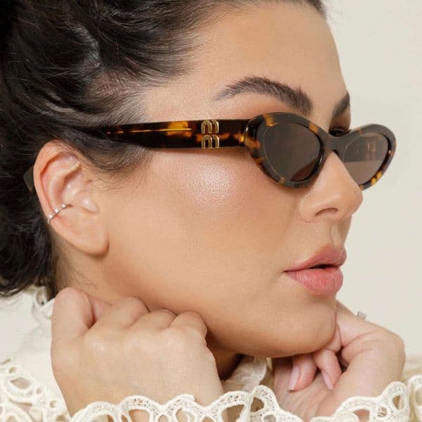 Sunglasses Designer for women mu oval luxury monogram high quality sunglasses With original box