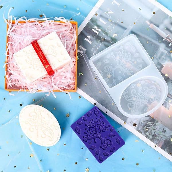 Church Party Handmade Rose Flower DIY Craft Silicone Cake Resin Molds Soap Mold 3D Art Wax Mold