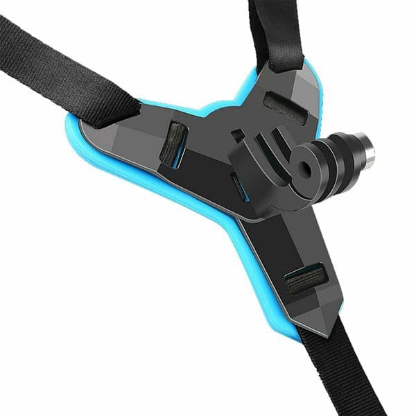 Head Helmet Strap Vented Adjustable Chin Riding Belt Holder Adapter For Gopro Hero 10 8 9 Xiaomi Yi 4K SJCAM Accessories