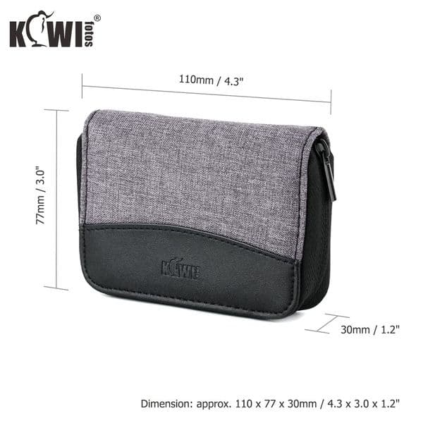 28 Slots Memory Card Case Holder SD Card Organizer Storage Pouch for 24 SD SDXC SDHC Cards + 4 CF XQD Cards For DSLR SLR Camera