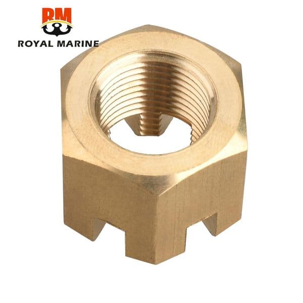 90171-10M01 Outboard Nut Castle For Yamaha Outboard 2T 4T 6HP 8HP 15HP Parsun F15-06000016 Hidea Seapro 90171-10M00 boat motor