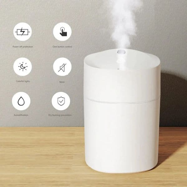 Aromatic Humidifier Car Mini Desktop Usb Home Office Cute Pet Mute Gift K5 Atomizing Aromatreatment Machine Water Humidification