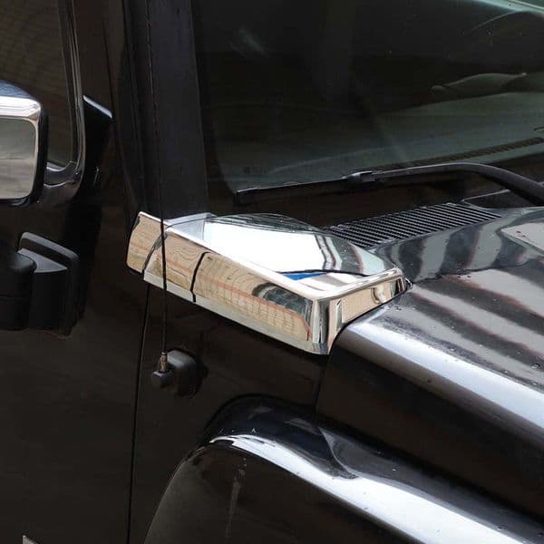 ABS Car hood For Hummer H3 H3T 2005 2006 2007 2008 2009 Hood Air Vent Outlet Wing Trim Stickers gloss Exterior accessories 2 Pcs