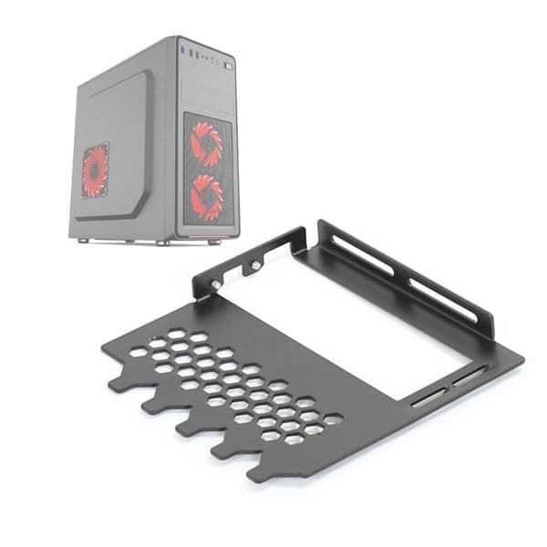 SXJ I Vertical GPU Mount Bracket Graphics Card Holder, Video Card Graphics Card Steering Bracket VGA Support Metal Rack