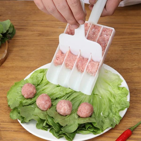 Creatore di polpette cottura strumento fatto in casa stampo rotondo pesce manzo palla di riso dispositivo per fare Barbecue pentola calda cagliata di fagioli gadget da cucina