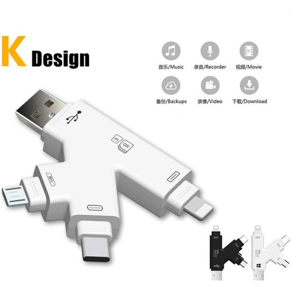 Camera Reader SD TF Memory Card Adapter for Apple iPhone 14 13 12 11 XR Pro Max OTG Card Reader Adapter For iOS 12 Above System