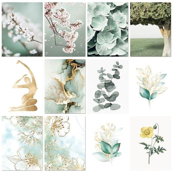 GATYZTORY Modern Painting By Numbers Handmade Canvas Painting Plants Flowers Number Painting Adults Crafts Diy Gift Wall Art