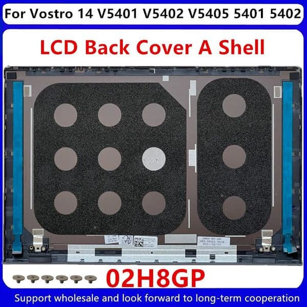 New For Dell Vostro14 V5401 V5402 V5405 5401 5402 LCD Back Cover 02H8GP Gray