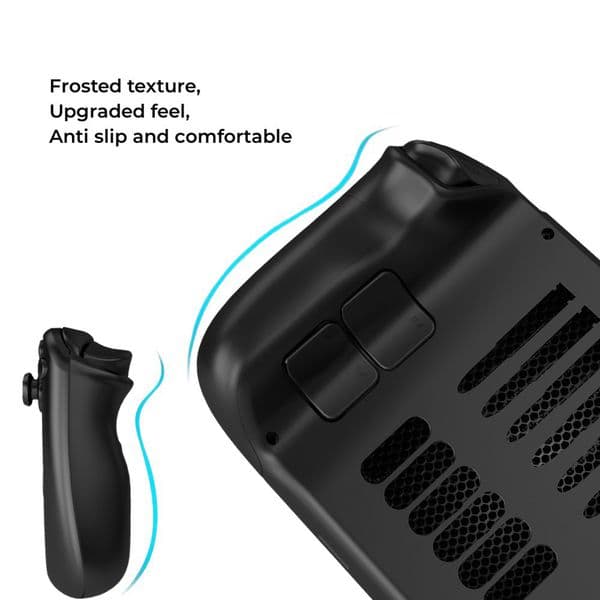 For Steam Deck Cooling Case Cover Replacement Back Housing With Heatsink Hole + Bracket Work with M2 Cooler For Steam Deck