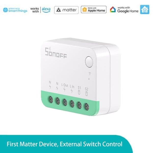 perfume 2026 Wholesale SONOFF cologne Minir4m Matter Extreme Wi-Fi Smart Switch Compatible Detach Upgraded Relay Chip For Samrt Home Work With Alexa IFTTT Free