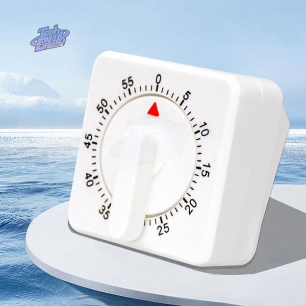 60 Minutes Kitchen Timer Count Square Cooking Up Alarm Temporizador Clock Mechanical Stopwatch Alarm Timer