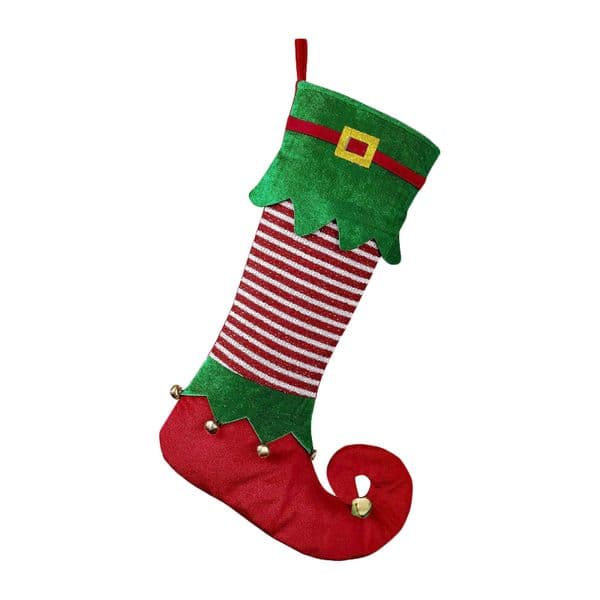 Christmas Stockings Hanging Ornaments Fairy Elf Stocking for Christmas Home Decorations Party Supplies Gifts New Year 2024
