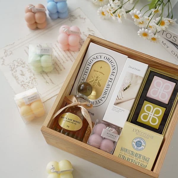 Cute mini bubble candle scented handmade birthday guest gift creative wedding home souvenir candles