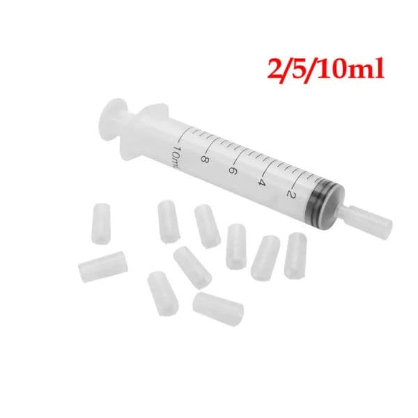 Reusable Perfume Refill Tools Plastic Perfume Syringe for Refillable Perfume Quantitative Dispensing Cosmetic Tools 2/5/10ml