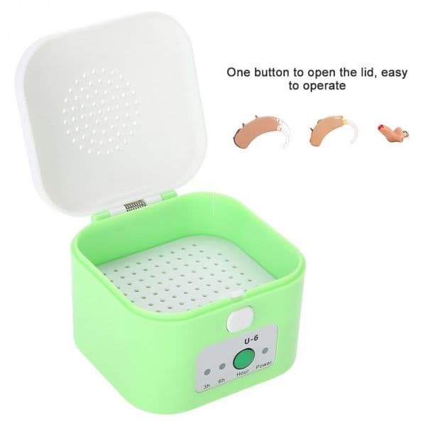 Dryer Box for Hearing Aids Headphone USB Charging Accessories Portable Case
