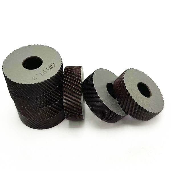 1.2mm 0.5mm 0.8mm Reticulated Knurling Inner Hole Wheel Knurling In Lathe Embossing Wheel Steel Lathe Tool Gear Shaper Cutter