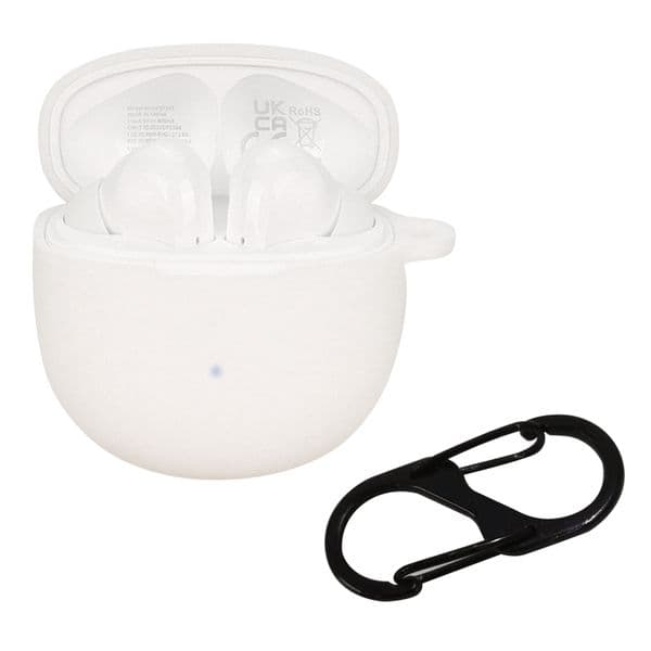 50PA Fits for QCY T18 Melobuds Earphone Cover Shell Shockproof Anti-scratch Protective Sleeve Washable Housing Dustproof Case