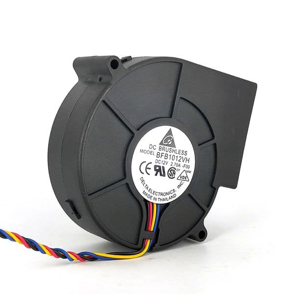 New original BFB1012VH 12V 2.70A 9733 9.7CM 2-wire 4-wire Violent Turbo Blower fan