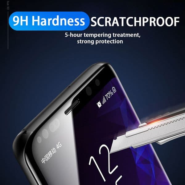9D Curved Tempered Glass For Samsung Galaxy S8 S9 Plus S10 S20 S21 Ultra Screen Protector For Samsung Note 8 9 10 20 Ultra Glass
