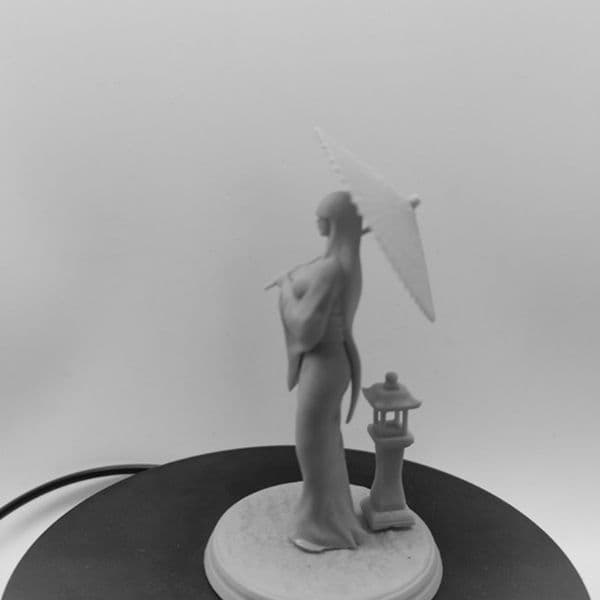 1/24 Scale 90mm Scary Japanese Girl Miniatures Diy Scene Resin Figure Assemble Model Kit Unassembled Unpainted Statuettes Toys
