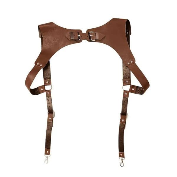 Hot Selling New Sexy Men's Leather Shoulder Straps Fashionable and Versatile Binding Sexy Underwear Body Belt Accessories